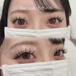 🎅🎄クリスマス前に🎅🎄ワンカラー+マツエク(1日でヘアアイどちらもメンテナンス完❣️)