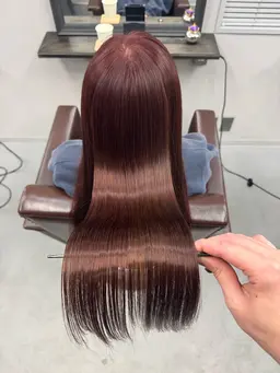 【ブリーチなしWカラー】透明感×色持ち◎ ナチュラルに垢抜けたい方に！