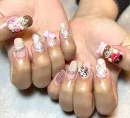 【神推しネイル完成💖】3D2本×こだわりアート全部のせ（事前オーダー必須⚠️）