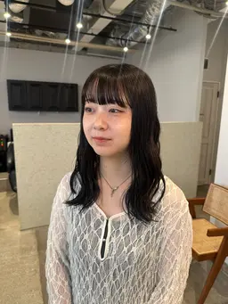 🌈25日限定急募🌈✨肩下レディースカットモデル+シャンプー+ケアトリートメント✨