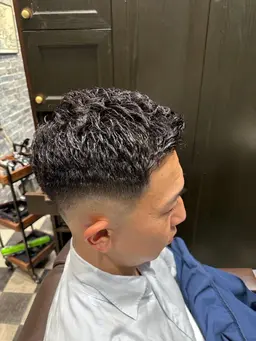 カット＋アイロンパーマ