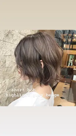 前髪カット & ヘアカラー & トリートメント