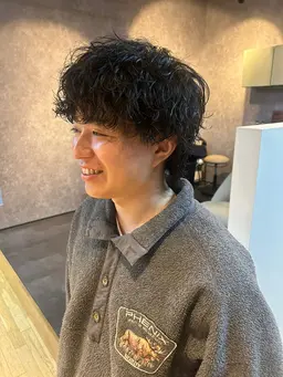 【📍伊勢崎本店19時~】メンズカットパーマ検定モデル様募集中！