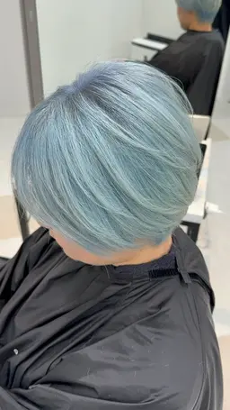 濃くないカラーにケアブリーチを使ってしたい方👨🏻‍🎨✨