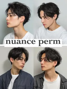 ❤️‍🔥【相談OK🔥】毛流れフェザー／大人ニュアンス／センターパート！カット＋パーマ＋髪質改善トリートメントSET✨