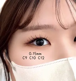 12時​〜​17時限定‼️フラットラッシュ両目80本/モデル様価格🌟コーティングで束感仕上げ付き🫧💞