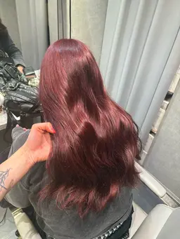 (期間限定)シールエクステ(巻ける、染めれるエクステ)(グラデーション、長さだし)