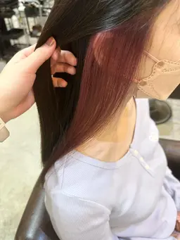 カット＋カラー＋インナーカラー