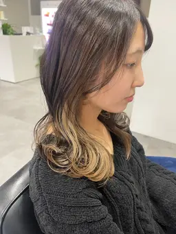 【1日2名様限定】デザインカット＆ケアゆるふわパーマ癒しのマッサージ