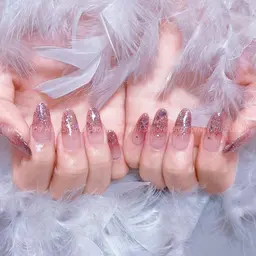 【11月オフ全て無料中】スカルプ　ワンカラー＆ラメグラデーション