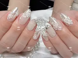 チップとスカルプジェル長さだし十本➕150分ジェルやり放題（オフ込み)(パーツ全部付け放題)