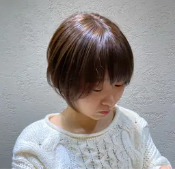 【限定メニュー/平日限定】似合わせカット（ボブ​〜​ショート）＋韓国水トリートメント🎶