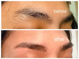 【メンズのみ】美眉スタイリング(ワックス・間引き・カット込み)