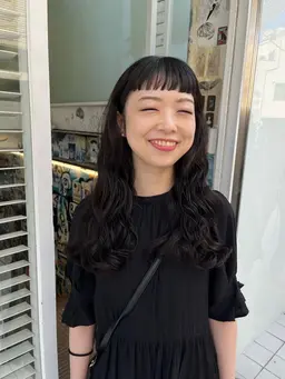 bangs cut & bangs iron straight / 前髪カット&前髪縮毛矯正