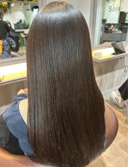 《矯正メニュー🫧》カット×縮毛矯正（⚠︎シャンプーご希望の方は+¥500いただいております🪄）