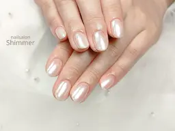 《オフなし》【平日限定／12月末まで！】ミラーネイル☆5000円　※口コミ必須