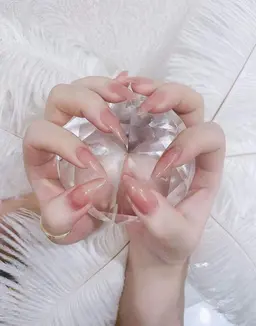 チップ長さだし ワンカラ(自店のジェルオフ無料、ケア込み