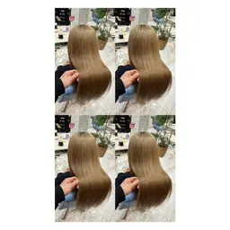 【毛髪強度140%回復🍀】指通が綺麗になる🍀トリキュア艶髪トリートメント&超音波アイロン