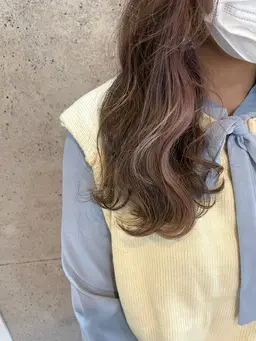 🌈インナーカラー（ブリーチ込み）＋アディクシーフルカラー