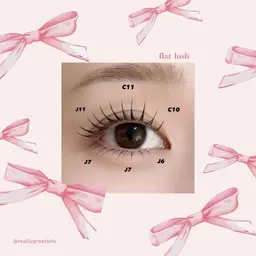 【エクステモデル】オフ込み🎀マツエク120本🎀セーブル・フラットラッシュから毛質お選びいただけます🫧