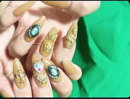 《人気No.2》パーツつけ放題ワンカラー(マグ◎)orラメグラ