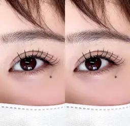 LEDエクステ80本🍋🧡