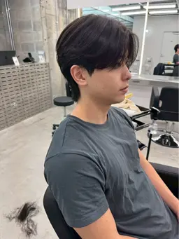 メンズカット➕パーマ