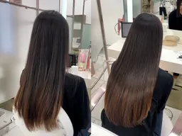 【髪質改善ストレート✨&うる艶トリートメント🫒】