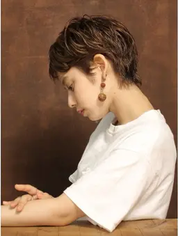 【ショートカット】+超音波トリートメント(シャンプーブロー込み)