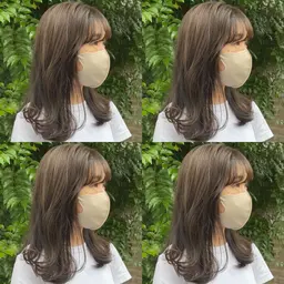 🌟人気No.2🌟小顔カット × 髪質改善カラー × オーガニックトリートメント［韓国ヘア/くびれヘア/レイヤー］