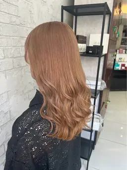 🧡リタッチもOK‼️ブリーチダブルカラー+超音波2STEPハホニコトリートメント🧡