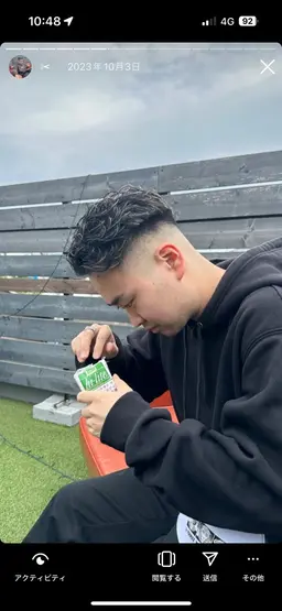 カット＋ノーマルパーマ