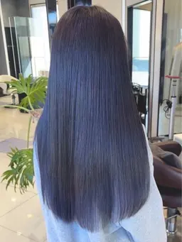 One color + 3Stepトリートメント🫐