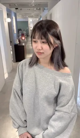 <ご新規様限定> カット+インナーブリーチ+カラー🌈