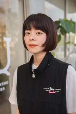 ボブカット+ワンカラー🌸ブリーチなしのカラーをしたい方はおすすめです⭕️