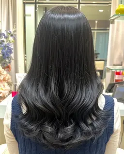 🎀ブリーチなしワンカラー+ヘアアレンジ