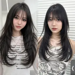 【🤍minimoセール🤍】トレンドの韓国ヘアを叶えるカット🤍スタイリングしやすいレイヤーカット➕オリジナルTr🤍