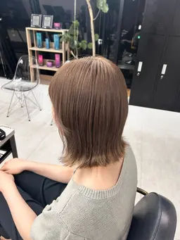 🐩🍈ダブルカラー（ブリーチなし）+2stepトリートメント