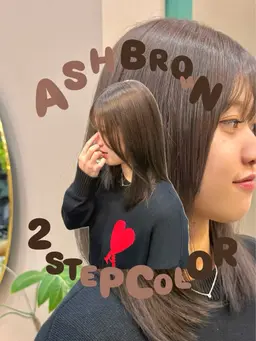 【ご新規様】初回50%off❣️ブリーチなしダブルカラー🧿((ミディアムまで