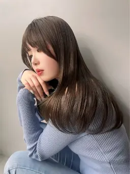 柔らか縮毛矯正➕️カット➕️クイックトリートメント💕