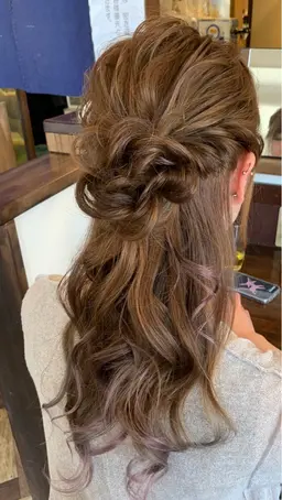 お祝い事🌸お呼ばれヘアーset💕