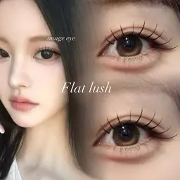 🧸🎀【LEDフラットラッシュ120本モデルさん募集】⚠️オフ付け足し不可