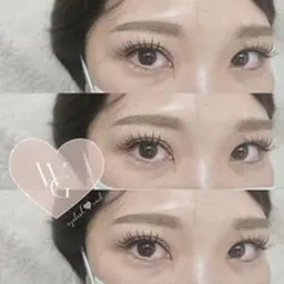 高持続束感ボリューム◎ オフあり フラットダブルラッシュ 両目100束(200本装着)