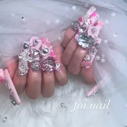 オフ有り！長さだしロングもOK！パーツ載せ放題✨持ち込み画像OK！