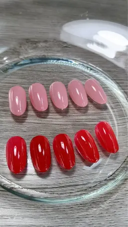 【他店フィルインオフ✨】HANDシンプルワンカラー🩵