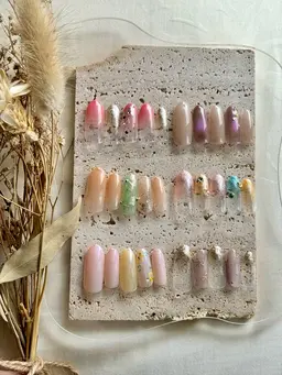 冬色nail☃️当日選べるメニュー［ワンカラー ¥5980/シンプルコース¥6980/トレンドコース¥7980］