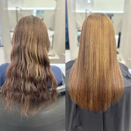 🌟水・土曜日限定🌟ブリーチ毛•エイジング毛はこちら💁‍♀️カット＋髪質改善縮毛矯正＋トリートメント