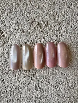 流行りのマグネットネイル 3300円