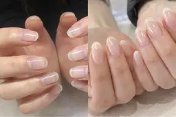 つやつやクリアネイル🫧