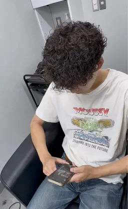 【Men’s限定】カット+コスメパーマ+クイックスパ